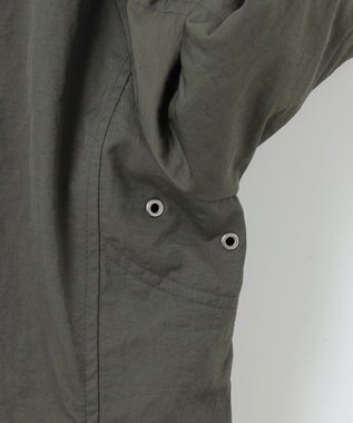 JOSEPH ABBOUD 【3WAY/撥水/INフード/ダウンライナー付】3ハイカウントツイル×パウダータフタ ダウン コート ダークブラウン系