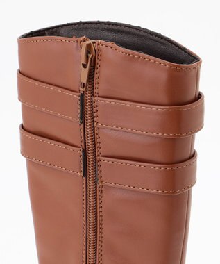 組曲 KIDS 【19-24㎝】ロングブーツ キャメル系