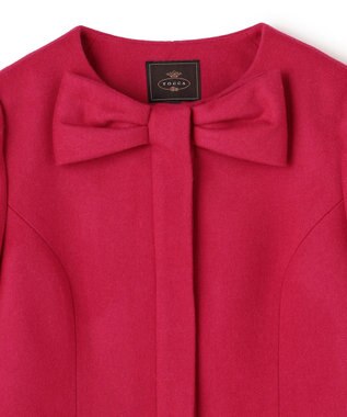 TOCCA 【消臭】IN ROMANCE SHORT ショートコート オールドローズ系