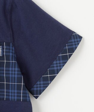 J.PRESS KIDS 【140-170cm】マドラスＴシャツ ネイビー系