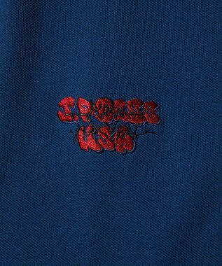 J.PRESS MEN 【J.PRESS ORIGINALS】GRFFITI POLO SHIRTS / JAPAN MADE ブルー系