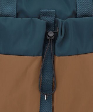 Y'SACCS ドローストリング コンビカラーリュックサック ブルー