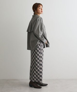 CRAFT STANDARD BOUTIQUE ヨークデザインシャツ Dark Gray