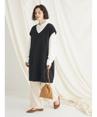 CRAFT STANDARD BOUTIQUE 圧縮ニットソージレ Black