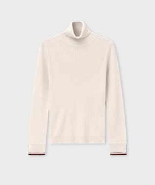 Paul Smith ハイゲージ タートルネック ニット エクリュ