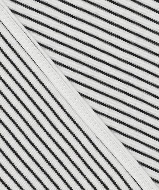 UNFILO コットンスムース レイヤードインナー ボーダー