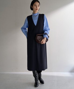 UNFILO BEAUTY MOVE 2WAYジャンスカ ネイビー