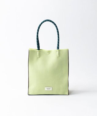 TRICOTE ペーパーニットトートバッグ【 軽くて丈夫・A4サイズ対応】 41LIME