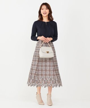 ANY SIS 【吸水速乾】コンフォートジャージータック カットソー ネイビー