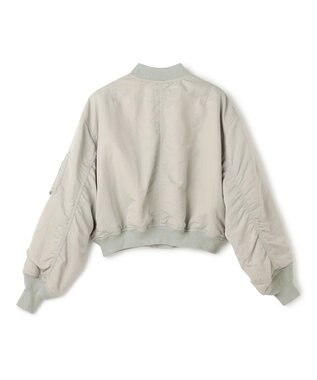 uncrave ヴィンテージタフタ MA-1 ライトグレー