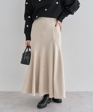 Green Parks ・ＥＬＥＮＣＡＲＥ　ＤＵＥ　スエードポンチフレアスカー