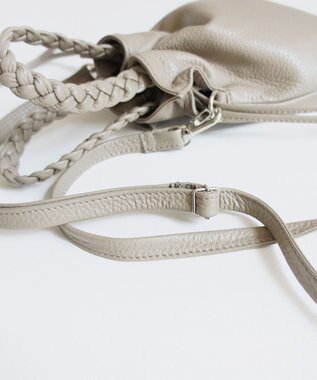TIDEWAY MONTH 巾着2WAYショルダー グレージュ