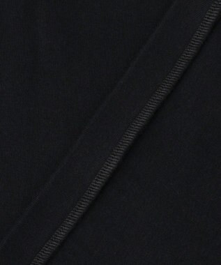 uncrave プレーンジャージー カーディガン ブラック