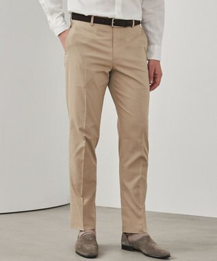 GOTAIRIKU 仕事で着られる綿パン【吸水速乾/ストレッチ/折り目加工】クールマックスコットンパンツ_ノータック（25年モデル）