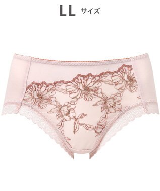 WACOAL ショーツ BXC405とペア はきこみ丈ふつう 綿混(本体) レディース PXC205 /ワコール ピンク