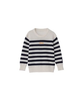 HELLY HANSEN 【キッズ】マリンボーダーニットクルー