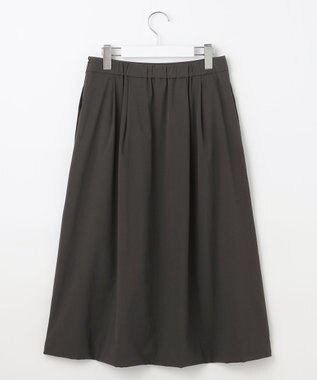 J.PRESS LADIES L 【洗える・撥水・接触冷感】アウトフィッター バルーン スカート グレー系