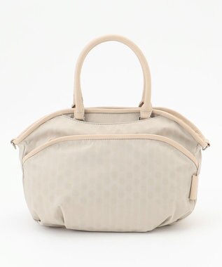 Y'SACCS Polka Dots　パイピングポケット2WAYミニトート アイボリー