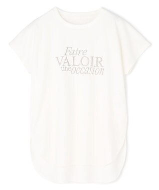 BEAUTY FORM-T cotton ロゴ フレンチスリーブ Tシャツ
