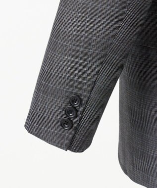 J.PRESS MEN 【CUBA BEACH MASTERPIECE】尾州アーカイブ チェック スーツ/総裏 ブラック系3