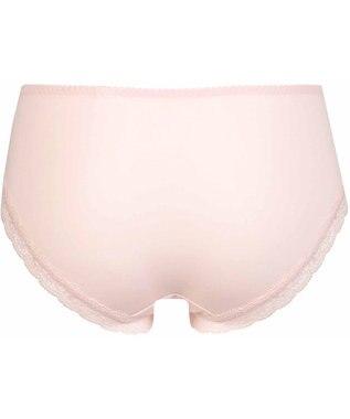 WACOAL ショーツ 【リボンブラ 脇すっきり】 BRB433とペア はきこみ丈あさめ ナイロンベア天竺素材(バック) レディース PRA133 /ワコール シェルピンク