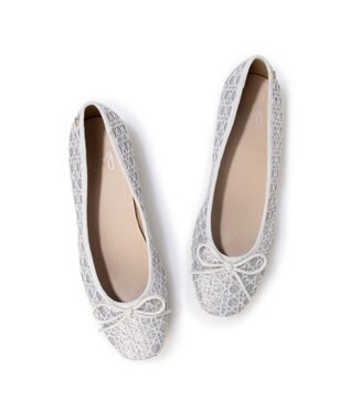 ing <ing>リラックスバレエシューズ シルバーカタオシ