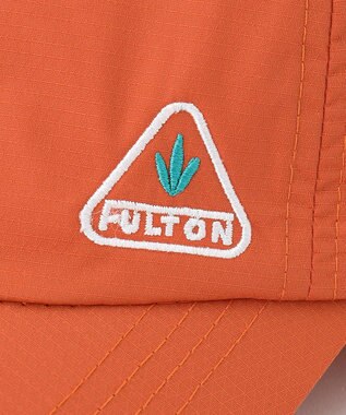 MOONBAT 【レイングッズ】フルトン (FULTON) ナイロンリップ 透湿・撥水レインキャップ オレンジ