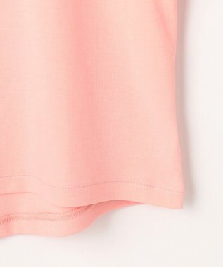 ANY 【WEB限定】シルケットスムースツイストスリーブカットソー ピンク