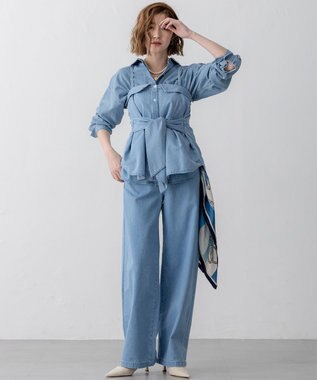 23区 2WAY パール コイン ネックレス ゴールド系