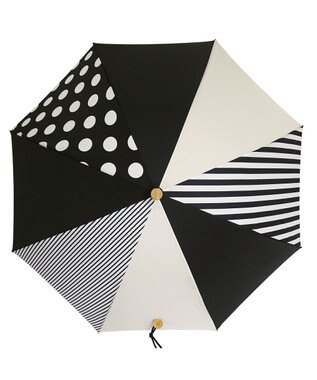 +RING 【UVカット90%以上】【数量限定】レディース向け 晴雨兼用（長ショート） BLK T1164 黒