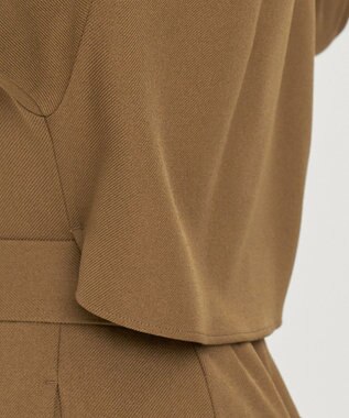 uncrave プレーンスーツ オールインワン（uncrave WHITE） ブラウンカーキ