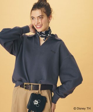 ANY 【ディズニー】ミッキーマウス／レトロスウェット ネイビー