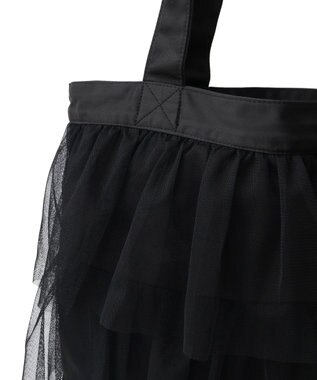 AMERICAN HOLIC チュールティアードフリルＢＡＧ Black