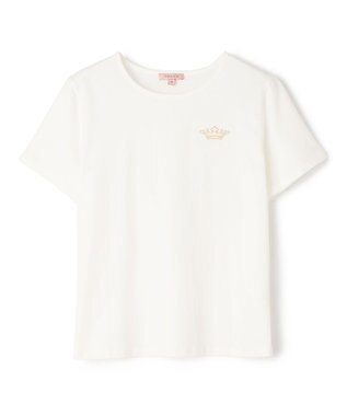 TOCCA 【洗える】TOCCA LOGO TEE Tシャツ ホワイト系