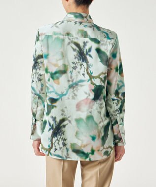 Paul Smith Lens Blur Botanical シャツ ライトイエロー