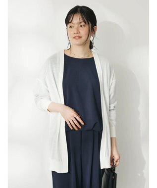 CRAFT STANDARD BOUTIQUE 強撚綿ニットカーディガン