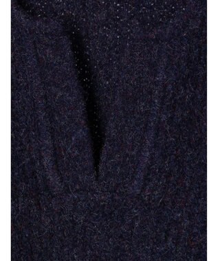 AMERICAN HOLIC ミックスヤーンカフタンニットプルオーバー Purple