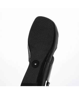 ing <ing>【WEB限定】【サスティナブル】ワイドストラップサンダル ブラック