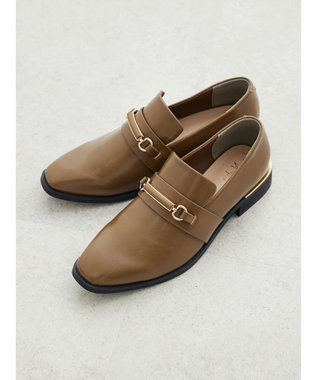 Green Parks ・ｒｉｃｈ　ｂｌｕｅ　ビットローファー Dark Beige