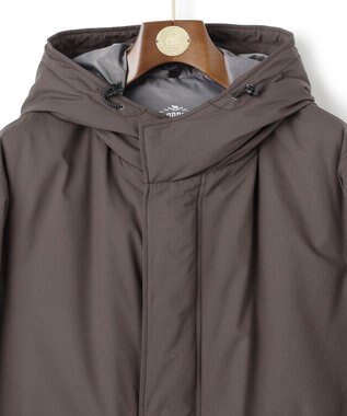 J.PRESS MEN 真冬の上質ドレスダウン【軽量 / 保温性 / 撥水性 / 透湿】ストレッチタフタ ADSモッズダウン コート カーキ系