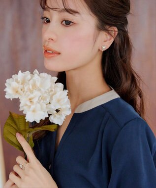 Tiaclasse 【5TYPEアソートデザイン・金属アレルギー対応】パールイヤリング・ピアス イヤリング：シルバーA