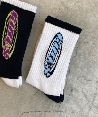 WEGO girlsロゴソックス