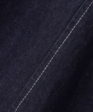 Feroux デニムミディ ワンピース ネイビー系