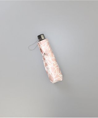 AURORA PINKY & DIANNE（ピンキー＆ダイアン） 花柄ミニ傘（折りたたみ傘） ベージュ