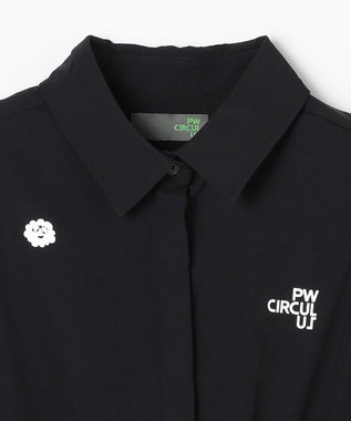 PW CIRCULUS 【着回し力2倍 / 2WAY】【WOMEN】袖2WAY デタッチャブルワンピース ゴルフウェア レディース ブラック系