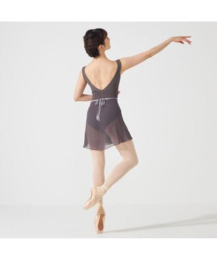 Chacott ◎【Nela ライン】巻きスカート チャコ-ルグレー