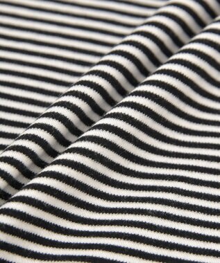 AMERICAN HOLIC 袖チュールレイヤードプルオーバー Border