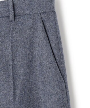 JOSEPH フランネルストレッチ　フルレングストラウザーズ Cloudy Blue