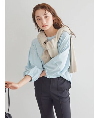 AMERICAN HOLIC 袖ボリューム半袖カットプルオーバー Off White