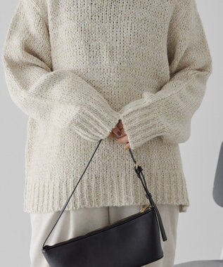 AMERICAN HOLIC メランジルーズニットプルオーバー Ivory